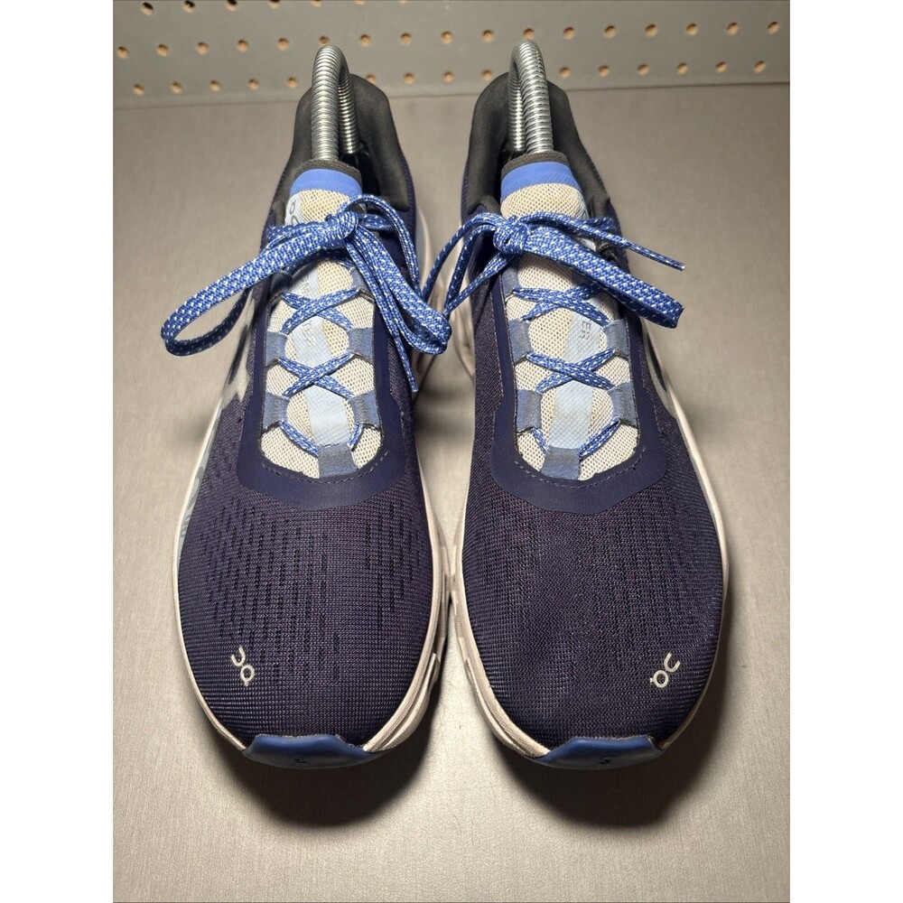 On Cloud Cloudmonster Womens Sz 8.5 Helion Cloudtec Running Shoes Sneakers Blue - Picture 5 of 15